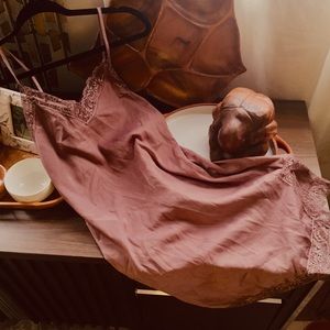 Pull&Bear Lace Slip Dress